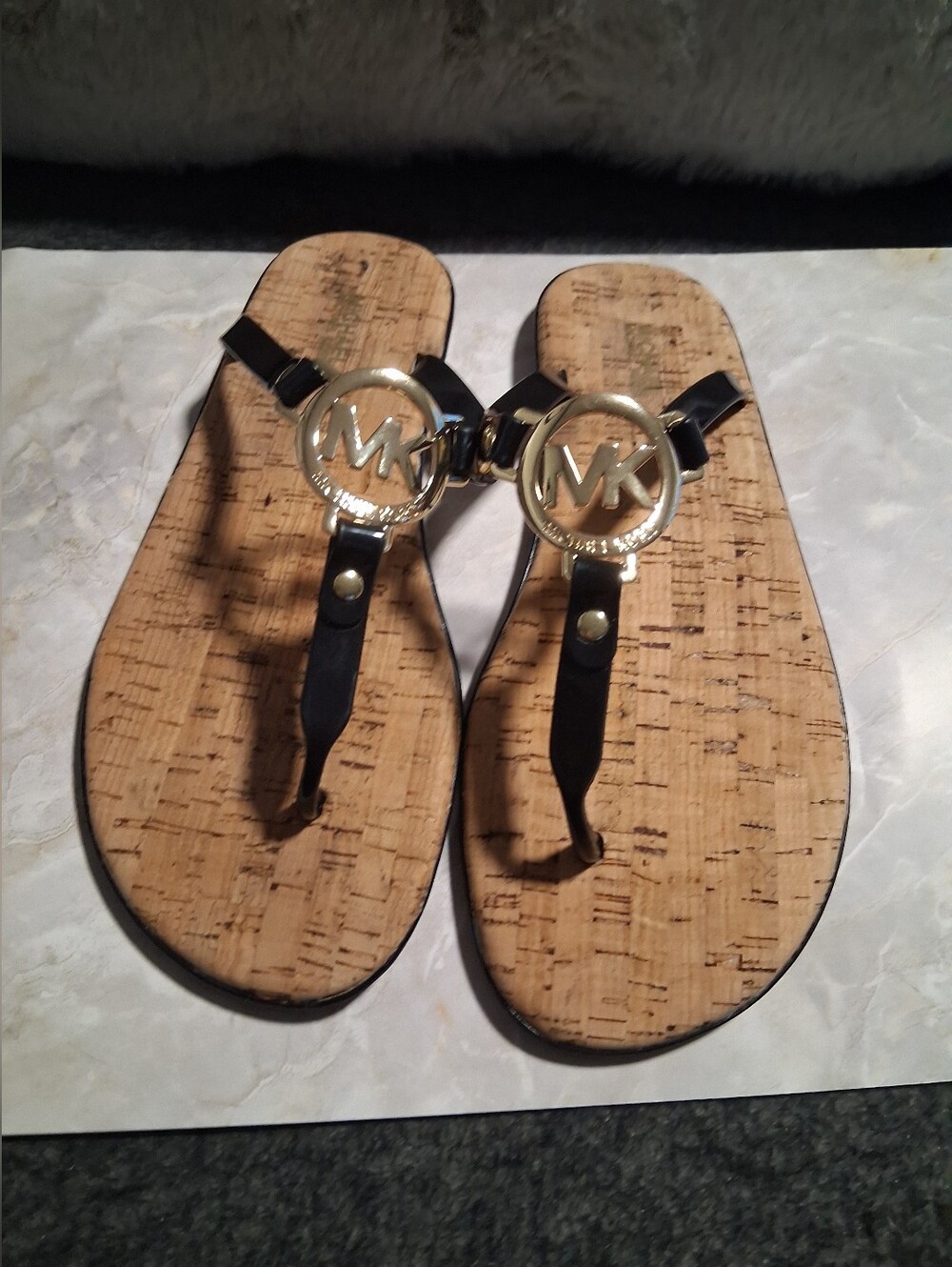 Micheal Kors Signature Sandels